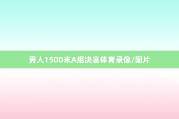 男人1500米A组决赛体育录像/图片
