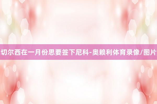 切尔西在一月份思要签下尼科-奥赖利体育录像/图片